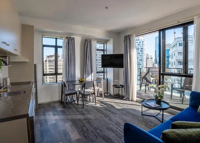 Quest On Eden Auckland Cbd Apartment Hotel - un hotel a 4 stelle 