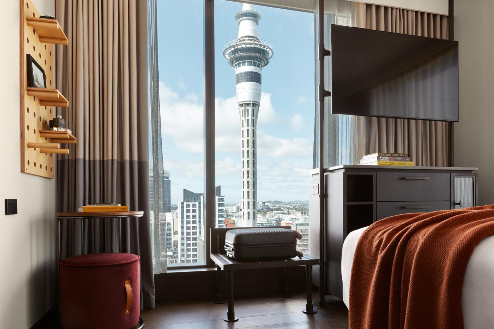 Standard Corner King Room with Sky Tower View - High Floor
