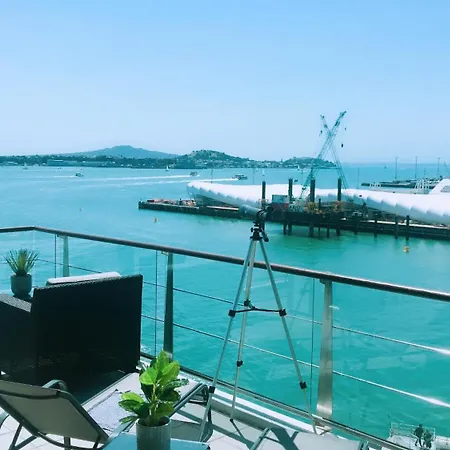 All New Lux Panoramic Sea-View Penthouse On Princes Wharf! The Heart Of Auckland Cbd! Free Parking!-3