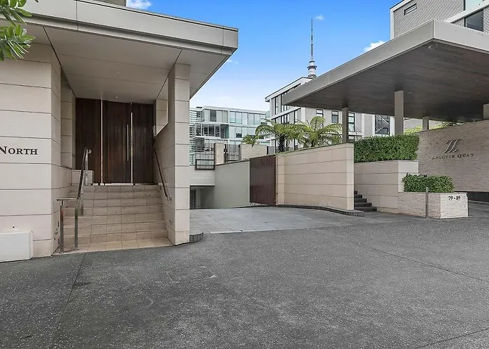 Qv Stays Upscale Modern Viaduct Haven Auckland acceptant les animaux