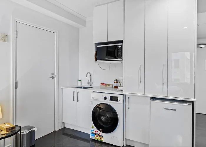 Boetiek Cozy Room With King Bed, Gym And Pool Zodiak Stays Auckland
