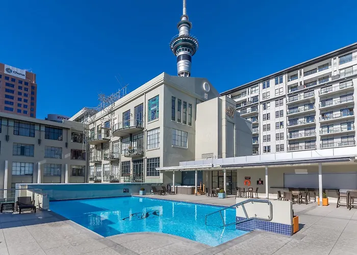 Deluxe Heritage - Roof Top Pool & Gym Near Sky Tower Auckland