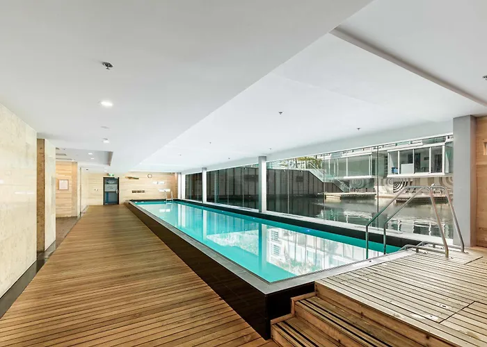 Wynyard Viaduct Harbour 2Br And Parking Zodiak Stays Auckland acceptant les animaux