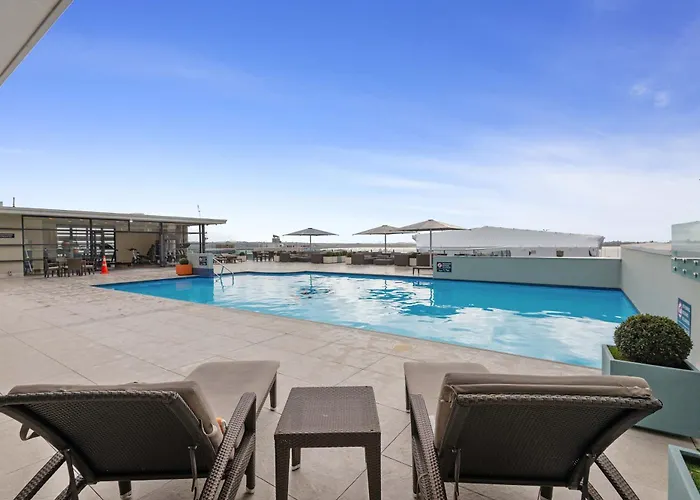 Stunning Studio -Gym, Pool & Parking Zodiak Stays Auckland acceptant les animaux